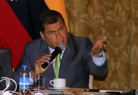 Ισημερινός: Ο πρόεδρος Ραφαέλ Κορέα ακύρωσε συμμετοχή σε εκδήλωση εξαιτίας απειλών