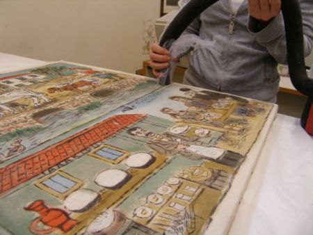 «Λίφτινγκ» στα έργα του Θεόφιλου