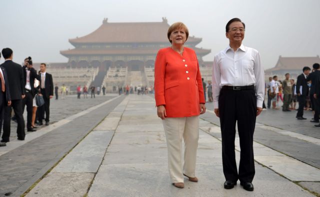 Τι γύρευε η Μέρκελ (και πάλι) στο Πεκίνο