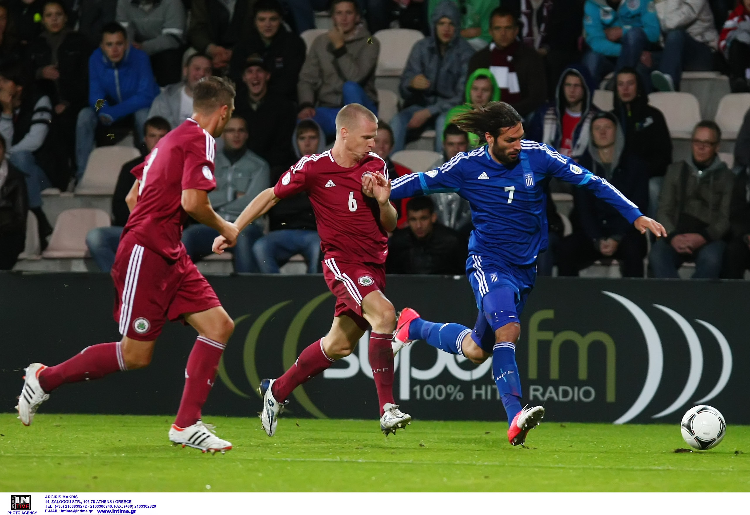 Ποδόσφαιρο – Προκριματικά Μουντιάλ: Λετονία – Ελλάδα 1 – 2