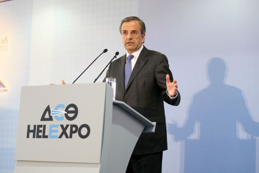 Με φοροελαφρύνσεις στη ΔΕΘ ο Σαμαράς