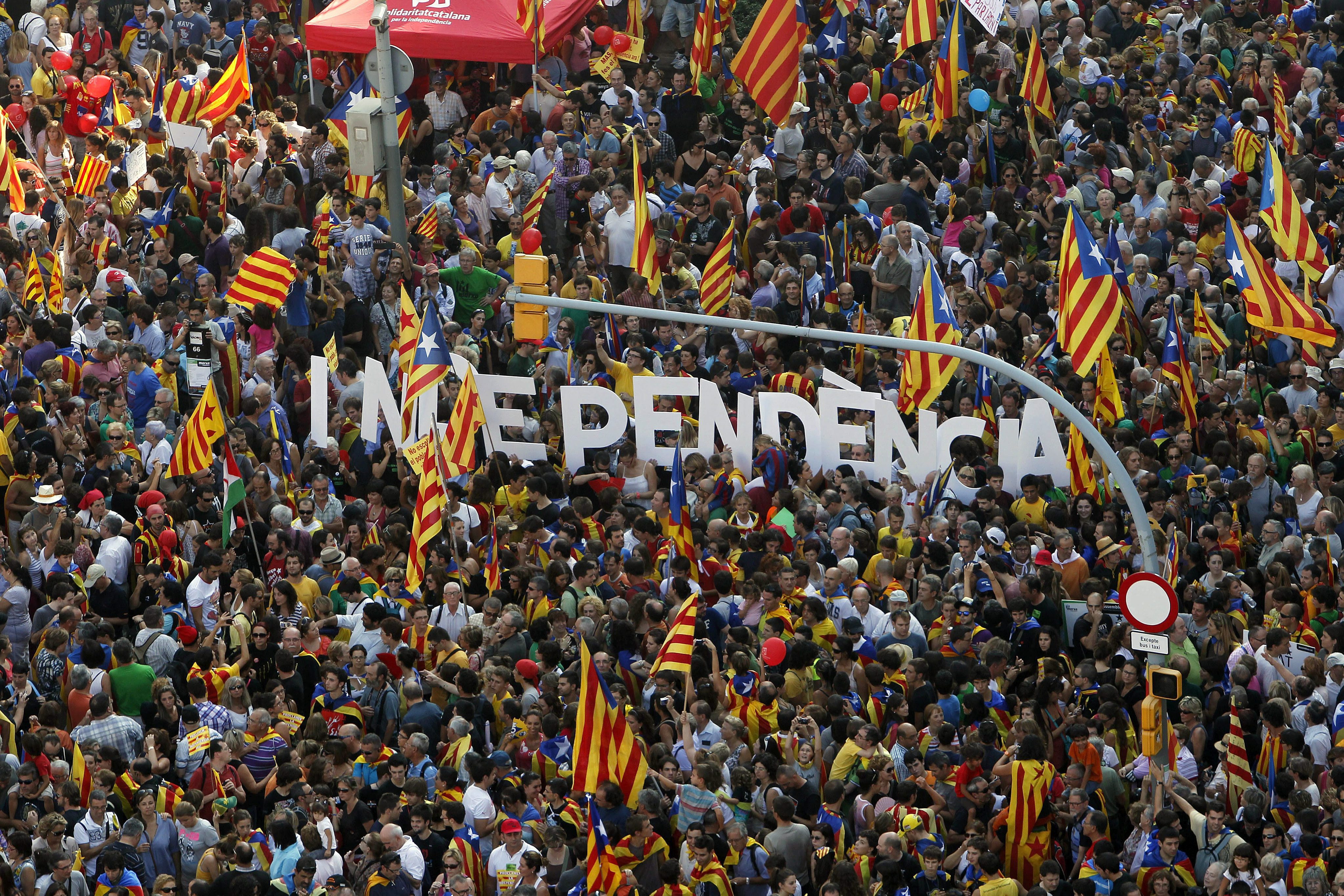 Η Ισπανία απέρριψε δημοψήφισμα για την ανεξαρτητοποίηση της Καταλονίας