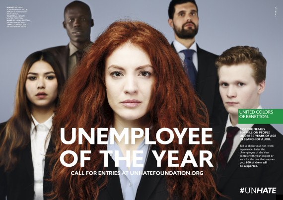 Οι άνεργοι νέοι πρωταγωνιστούν στις νέες διαφημίσεις της Benetton