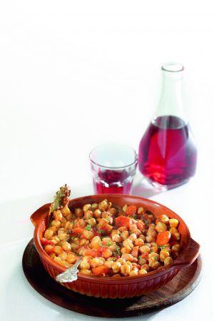 Ρεβίθια στη γάστρα