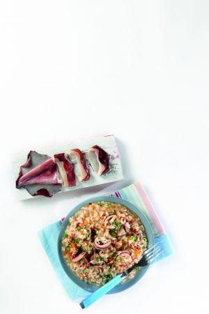 Ριζότο καλαμάρι