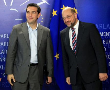 Τσίπρας: «Ο Σουλτς έχει απολέσει τη μνήμη του;»