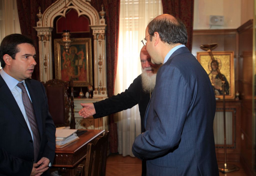 Η αξιοποίηση της Εκκλησίας στη συνάντηση Ιερώνυμου- Χατζηδάκη