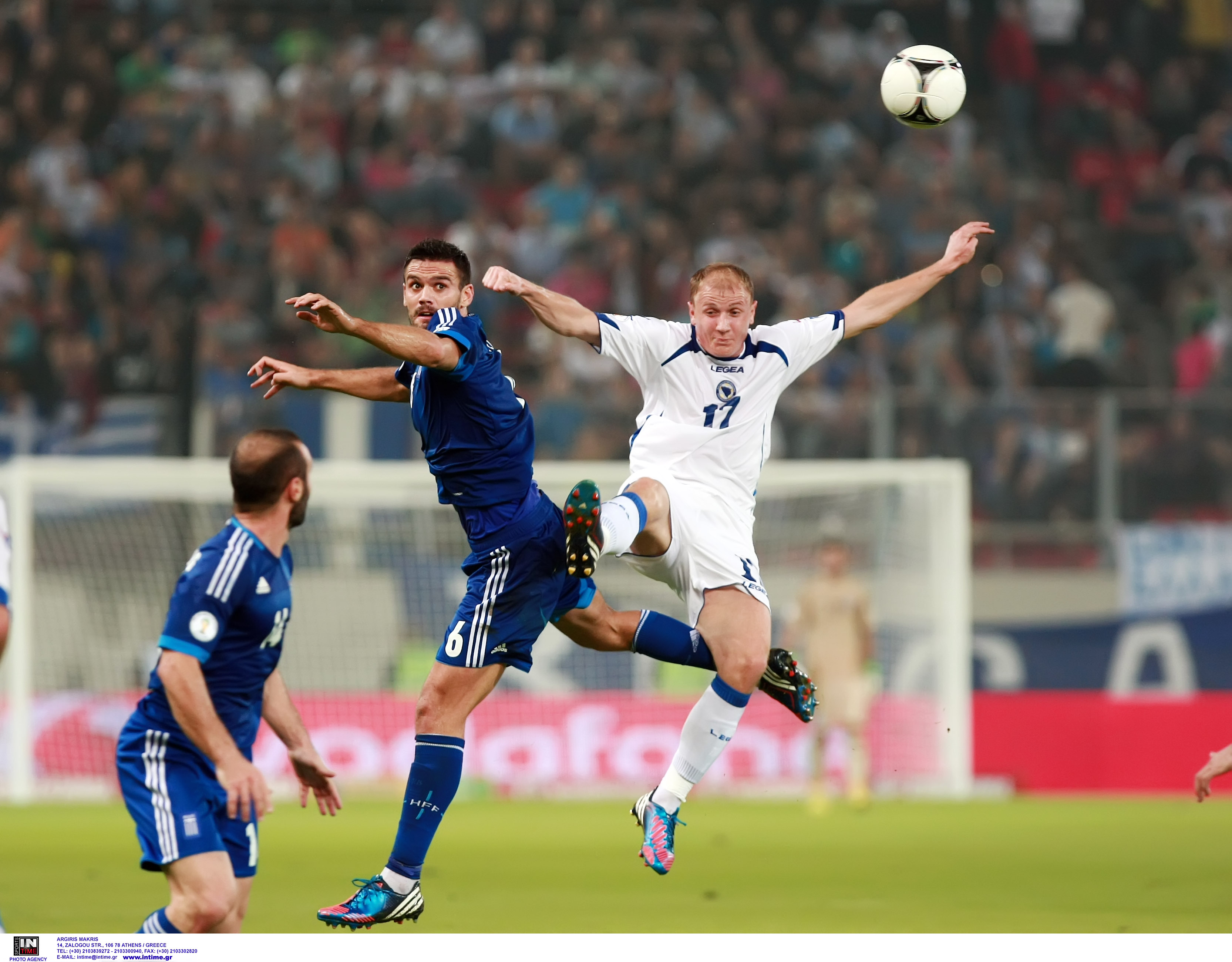 Προκριματικά Μουντιάλ: Εμειναν στο 0-0 Ελλάδα-Βοσνία