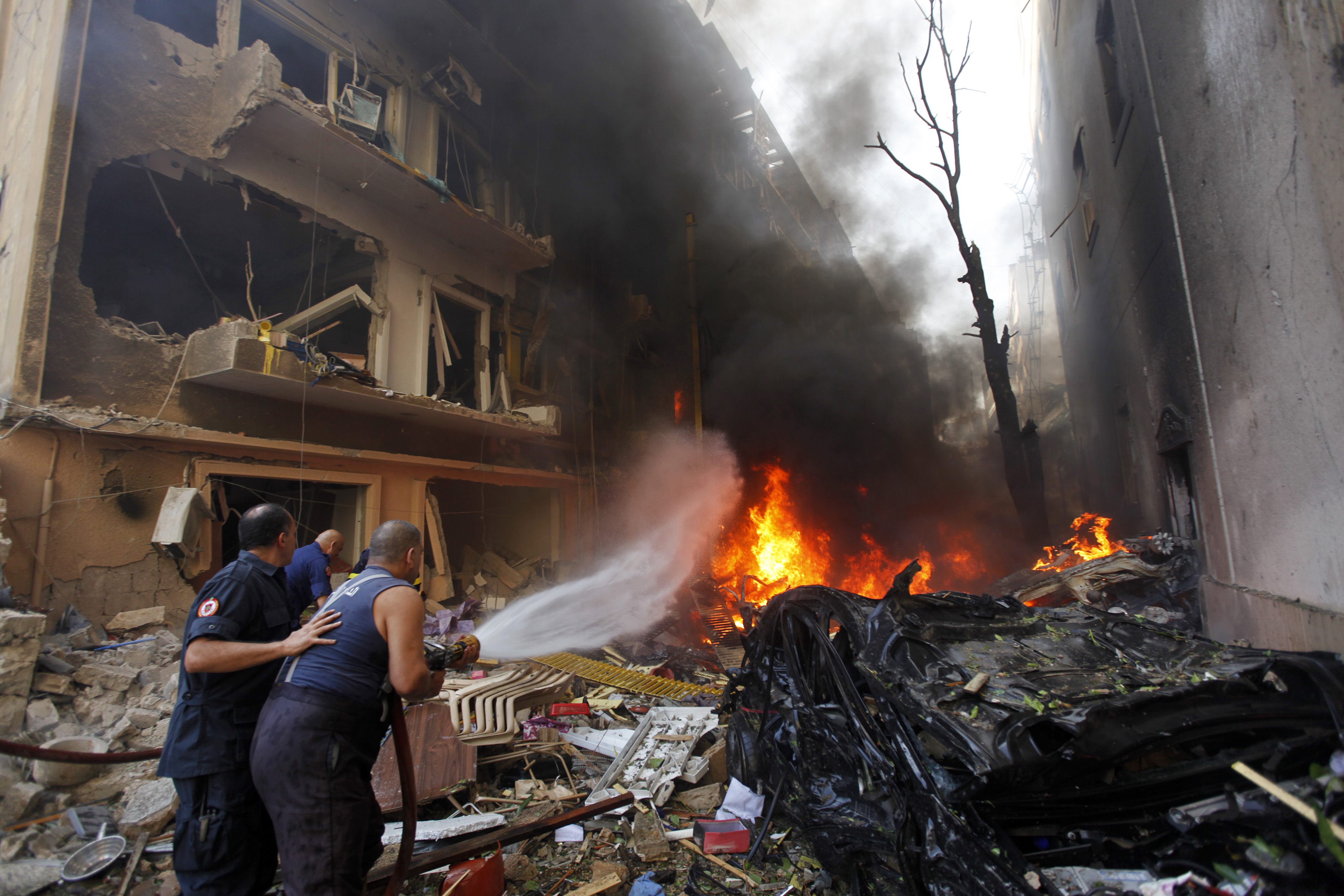 Φονική έκρηξη στο κέντρο της Βηρυττού