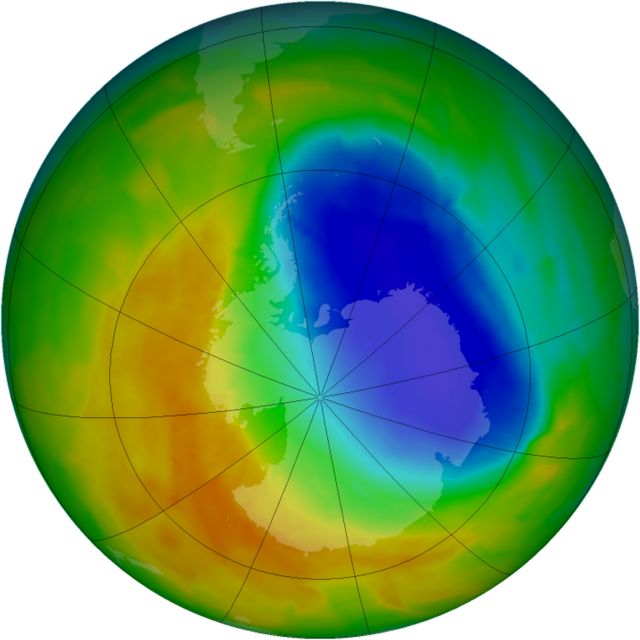 Συρρικνώθηκε η τρύπα του όζοντος στην Ανταρκτική