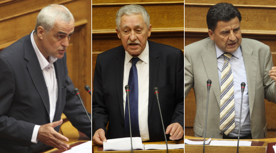 Εκτός Κοινοβουλευτικής Ομάδας της ΔΗΜΑΡ Βουδούρης και Μουτσινάς