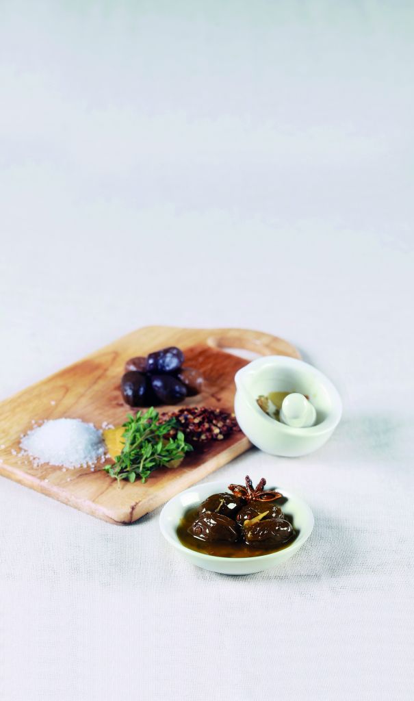 Μαριναρισμένες χονδρές ελιές