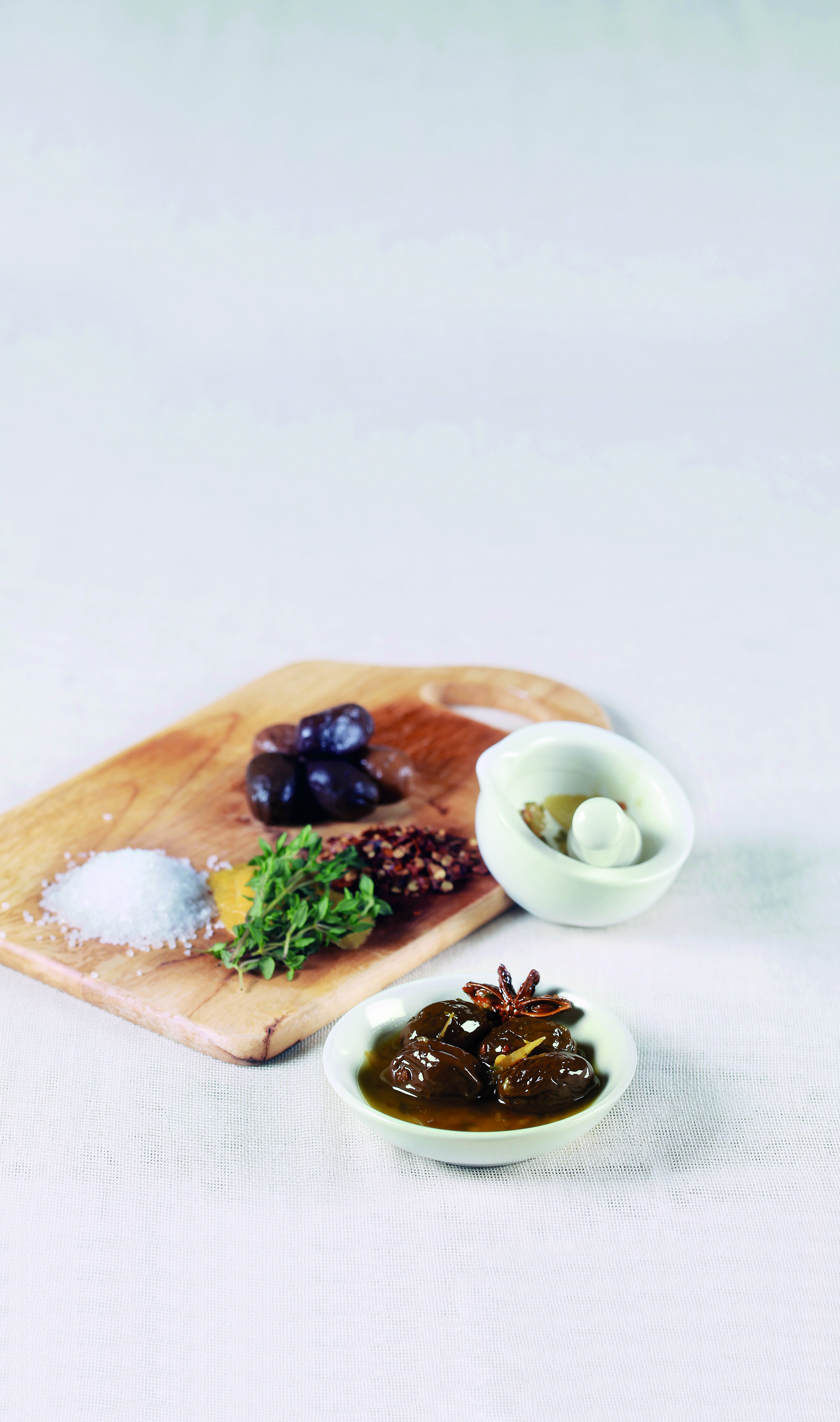 Μαριναρισμένες χονδρές ελιές