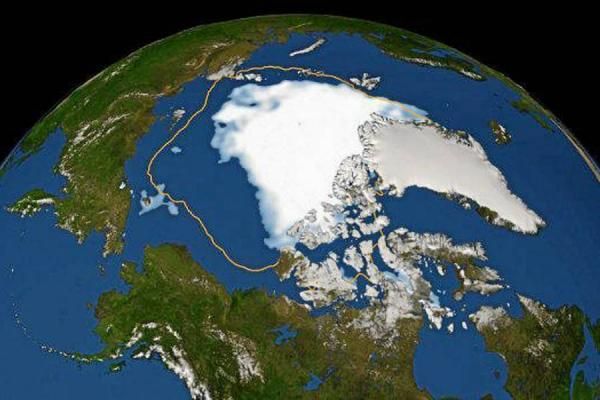 Μεγαλύτερη από τις ΗΠΑ η έκταση των πάγων που έλιωσαν εφέτος στην Αρκτική