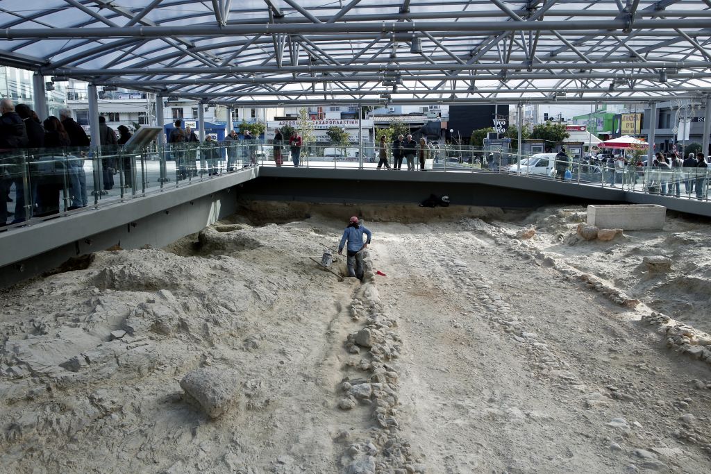Το μετρό έφερε στο φως την αρχαία Ιερά Οδό