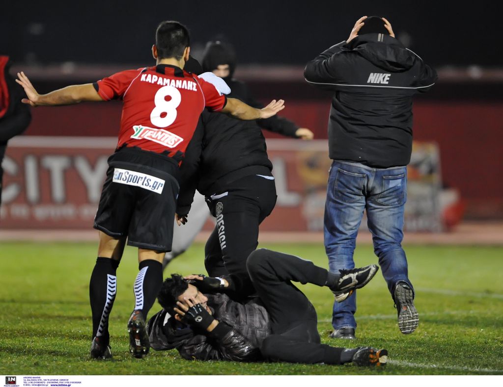 Κύπελλο Ελλάδος: Διεκόπη το ματς Παναχαϊκή – Ολυμπιακός (1 -1 στο 88΄)