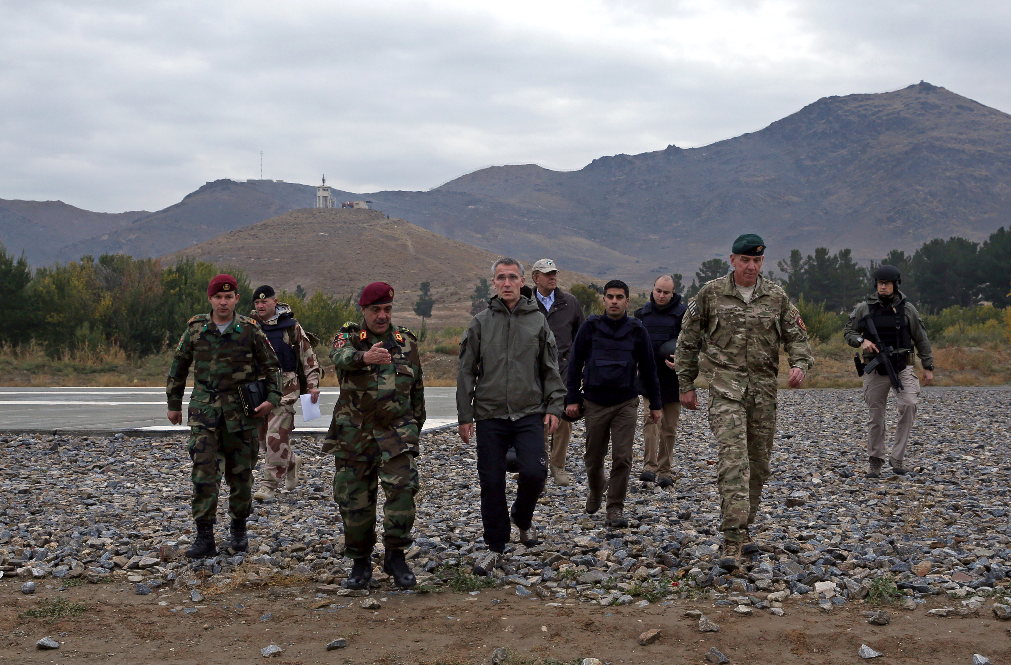 Δέσμευση Στόλτενμπεργκ για στήριξη του στρατού στο Αφγανιστάν