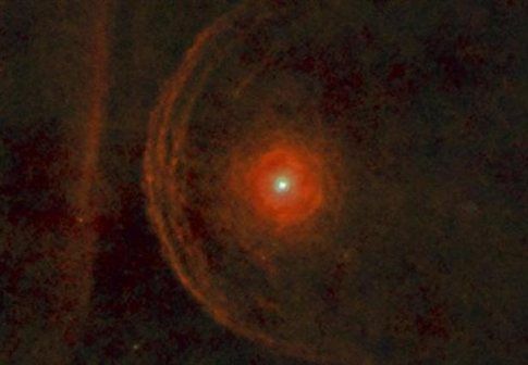Άστρο του Ωρίωνα ετοιμάζεται για σύγκρουση με τείχος από σκόνη