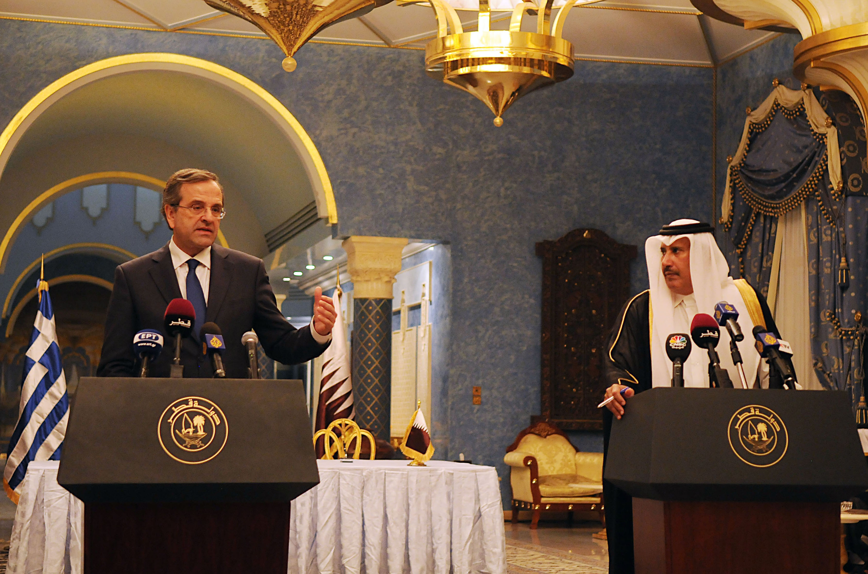 Αντώνης Σαμαράς: Νέο ξεκίνημα στις επιχειρηματικές σχέσεις με το Κατάρ