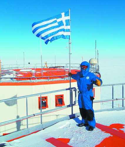 Ενας Ελληνας στην Ανταρκτική