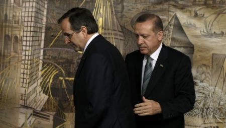 Συγχαρητήρια Σαμαρά στον Ερντογάν για την εκλογή του στην προεδρία