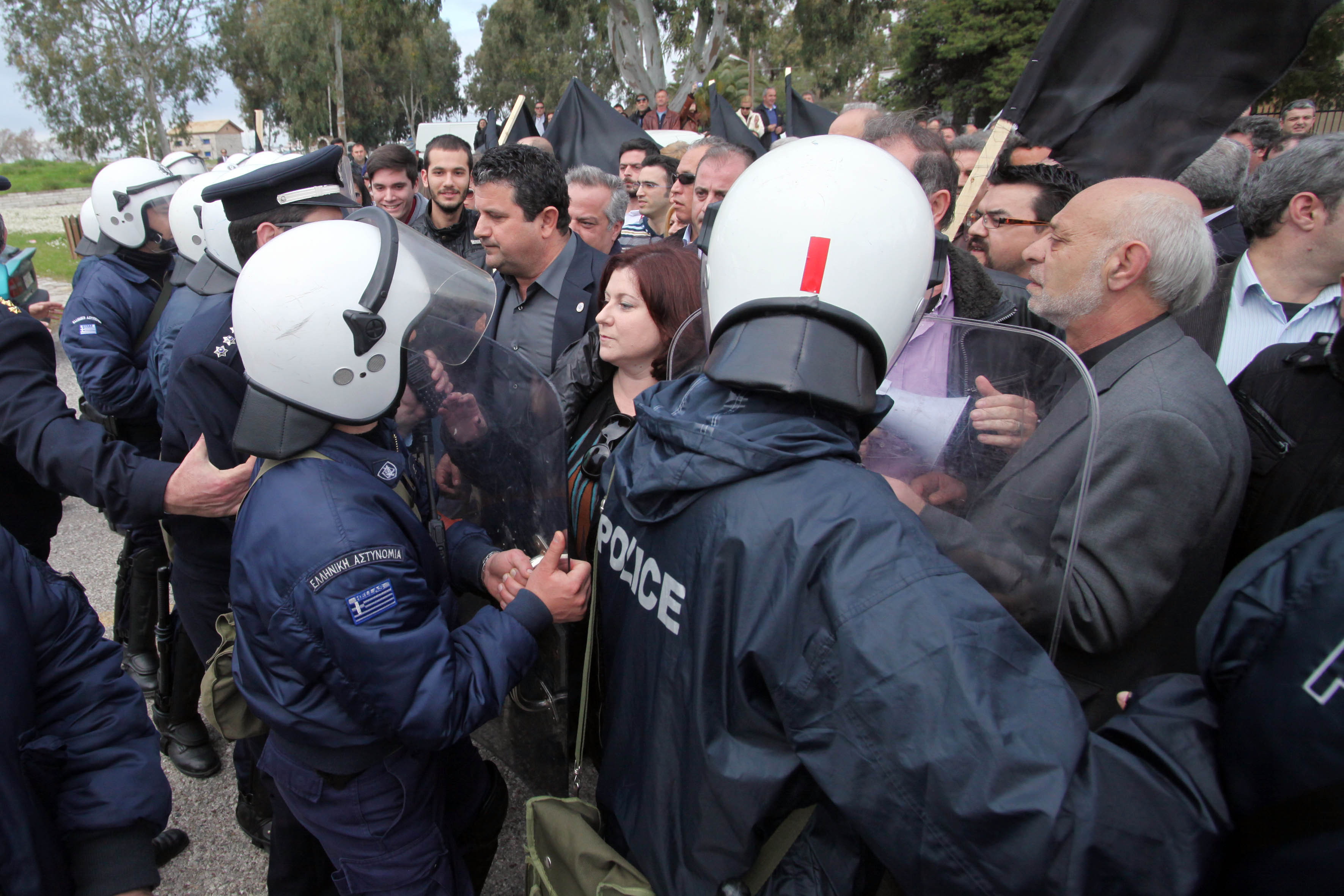 Διαμαρτυρίες για το σχέδιο «Αθηνά» σε Μεσολόγγι, Ρίο – Αντίρριο και Κρήτη