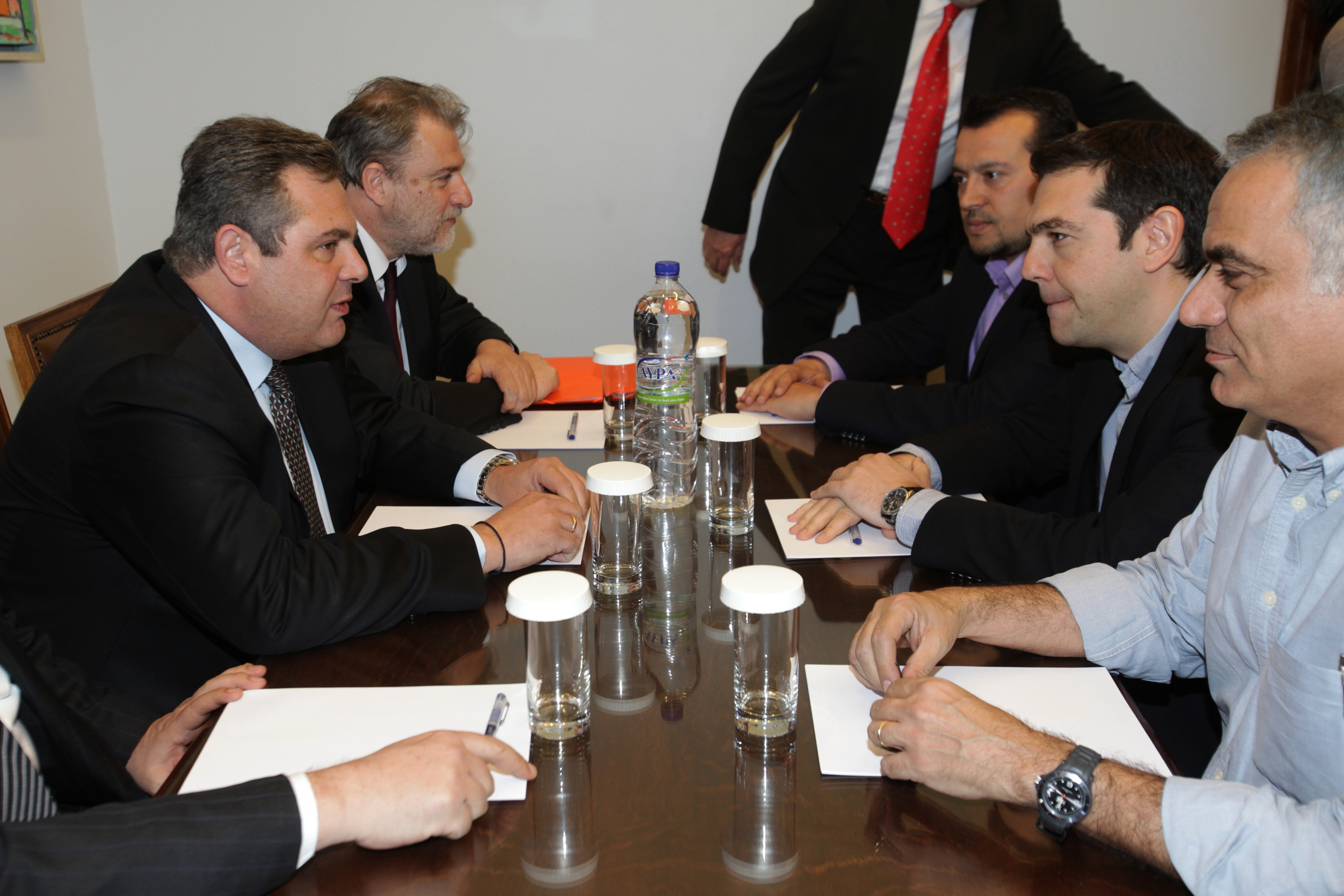 Συμφώνησαν σε συνεργασία οι Τσίπρας – Καμμένος