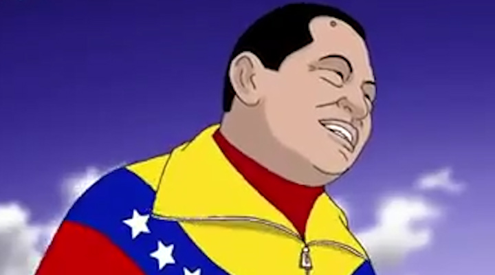 Ο πρόεδρος Τσάβες φτάνει στον Παράδεισο (video)