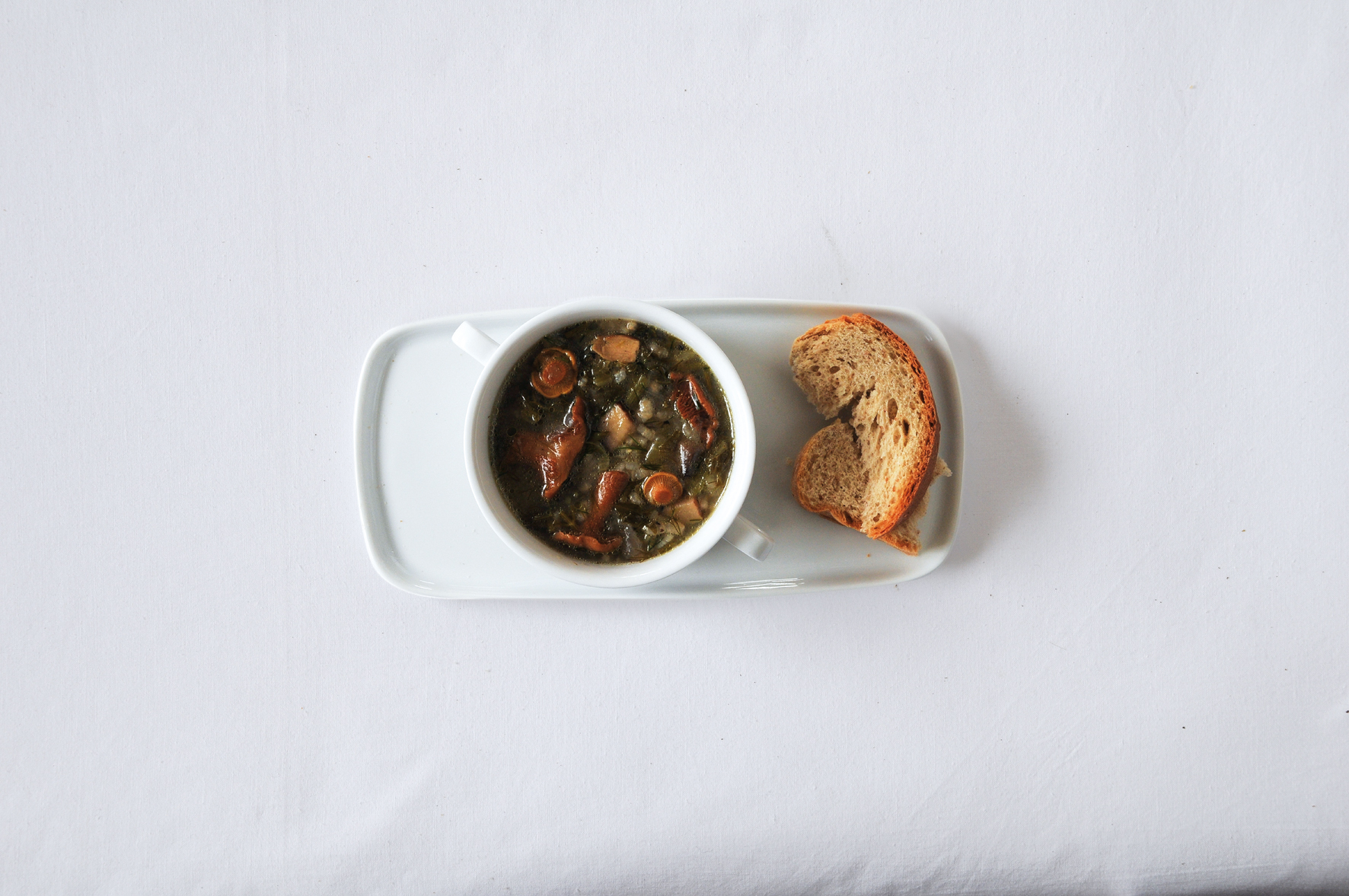 Χορτοφαγική µαγειρίτσα µε µανιτάρια