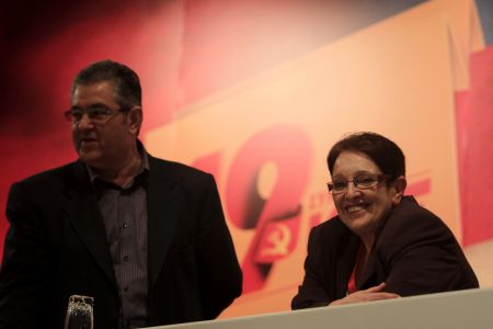 Η Αλέκα Παπαρήγα επικεφαλής στο ψηφοδέλτιο Επικρατείας του ΚΚΕ