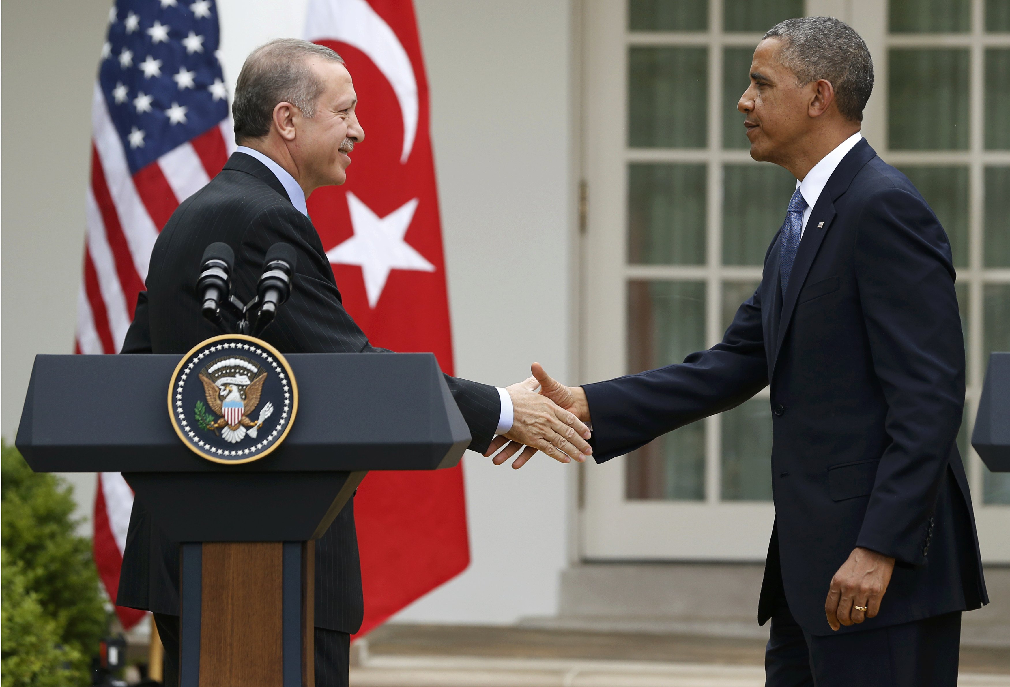 Ομπάμα – Ερντογάν: Διαφορετικές απόψεις για Συρία και Μεσανατολικό