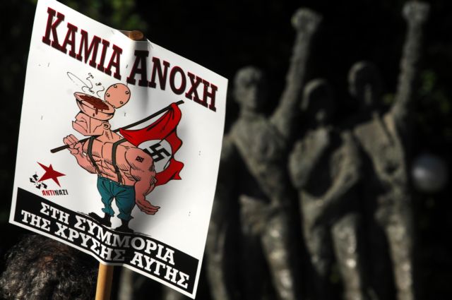 Kalamata residents against Golden Dawn festival