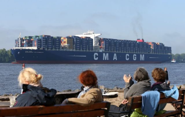 Γαλλικό το μεγαλύτερο πλοίο μεταφοράς κοντέινερ στον κόσμο