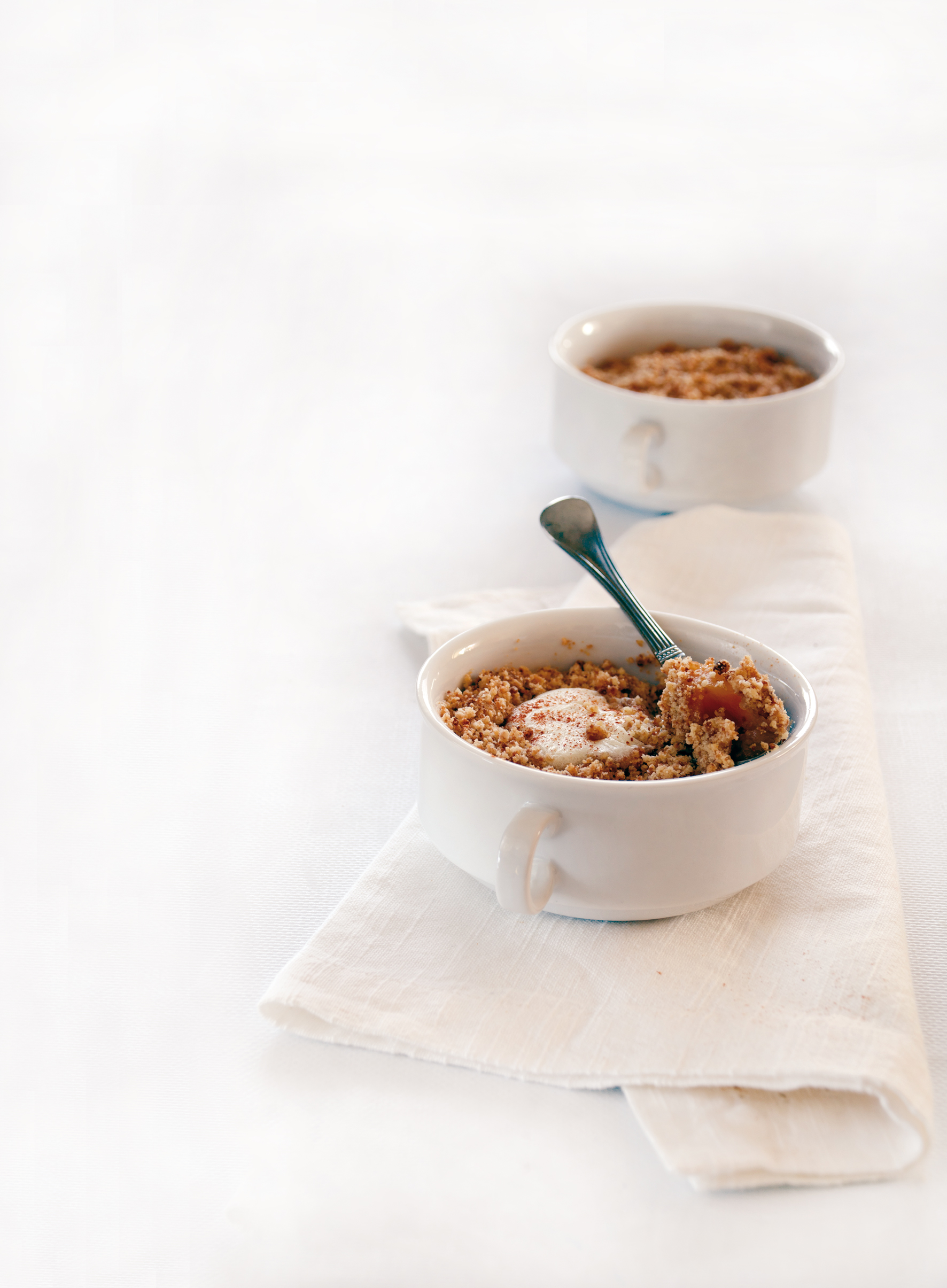 Τραγανή µηλόπιτα στην κούπα