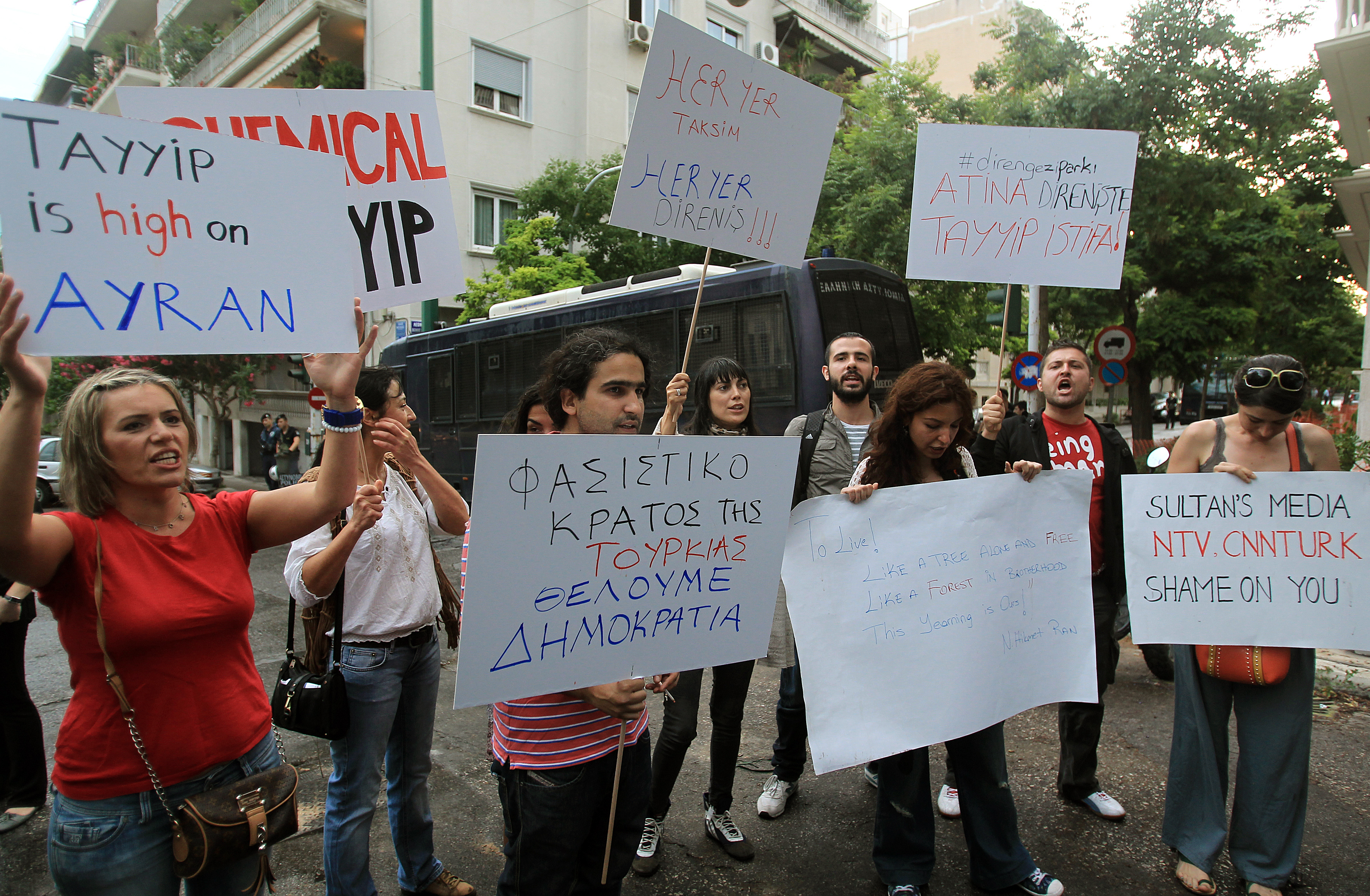 Νέες δηλώσεις Ερντογάν κατά των διαδηλωτών τους οποίους χαρακτήρισε «εξτρεμιστικά στοιχεία»