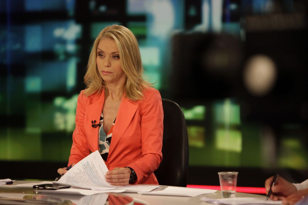 Η Ελλη Στάη στον Alpha τη βραδιά των εκλογών