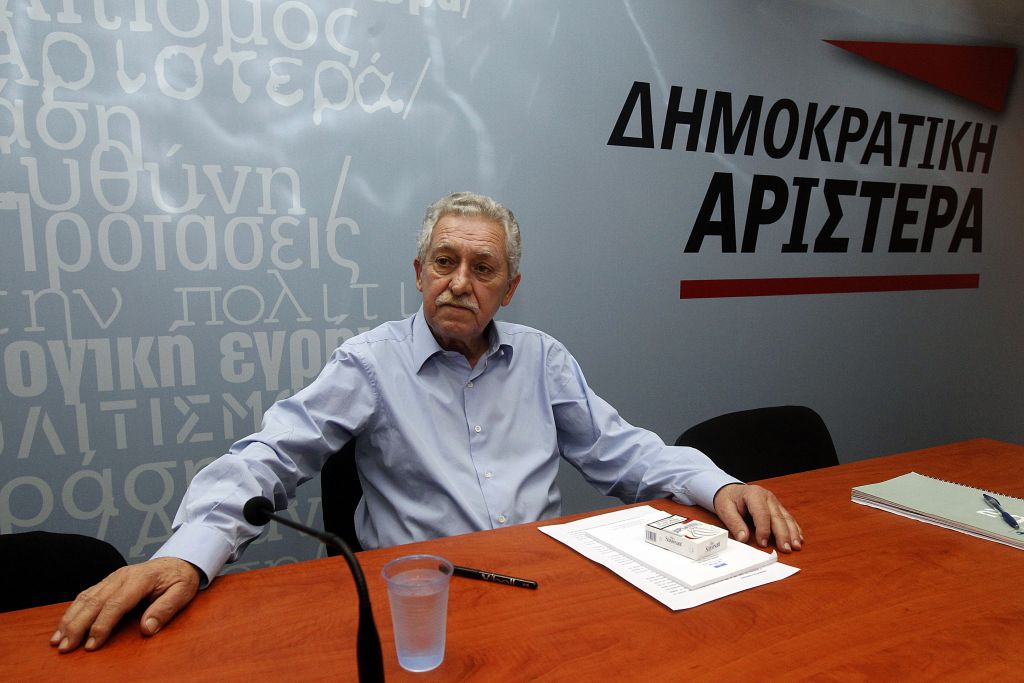 Εγκρίθηκε η εισήγηση Κουβέλη από την ΚΕ της ΔΗΜΑΡ