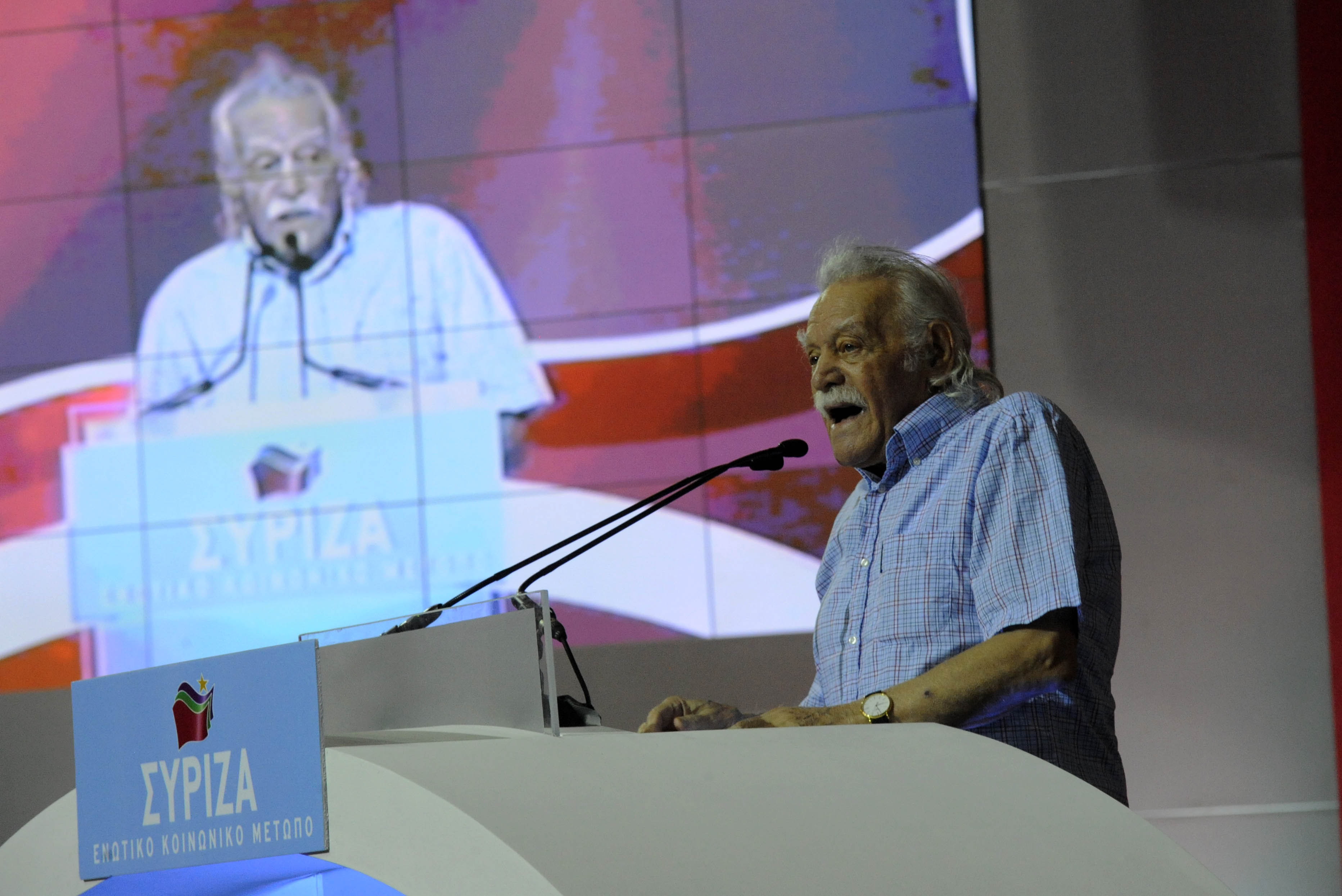 Συνέδριο ΣΥΡΙΖΑ: Συλλογική ηγεσία ζήτησε ο Μαν. Γλέζος