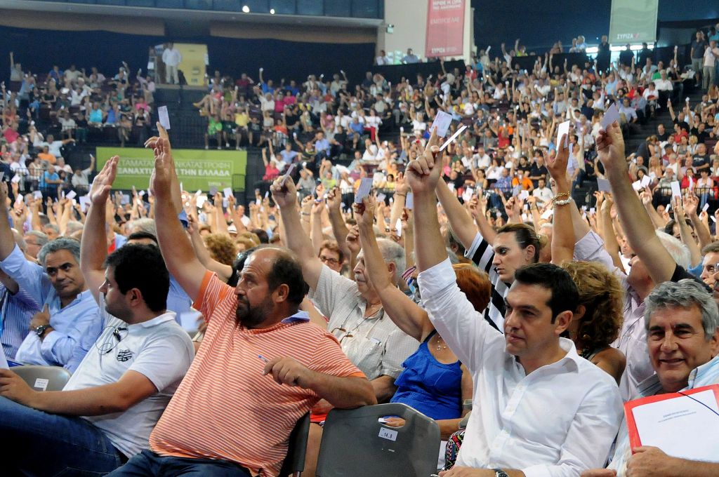 Με 74,08% εξελέγη πρόεδρος του ΣΥΡΙΖΑ ο Αλέξης Τσίπρας