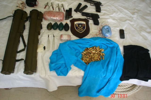 Weapons found in speedboat near Chios