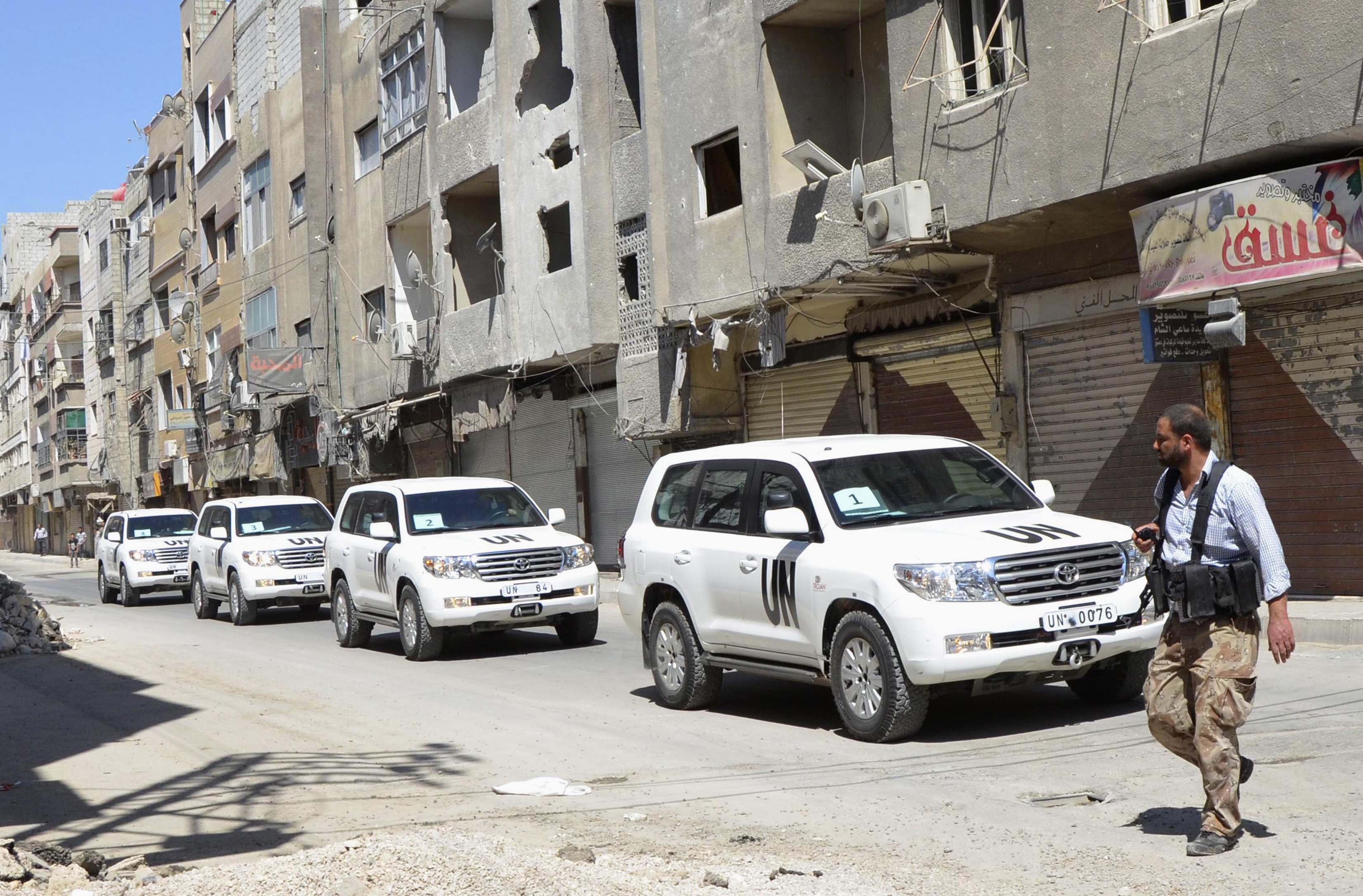 ΟΗΕ: Ζητά τέσσερις ημέρες ακόμη για την έρευνα στη Δαμασκό
