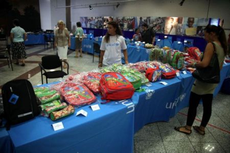 Σχολικό Bazaar της Unicef στο Σύνταγμα