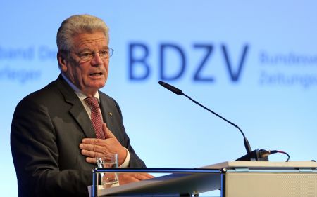 Γκάουκ: Ζητά να ενισχυθεί ο ρόλος της Γερμανίας στη διεθνή σκηνή