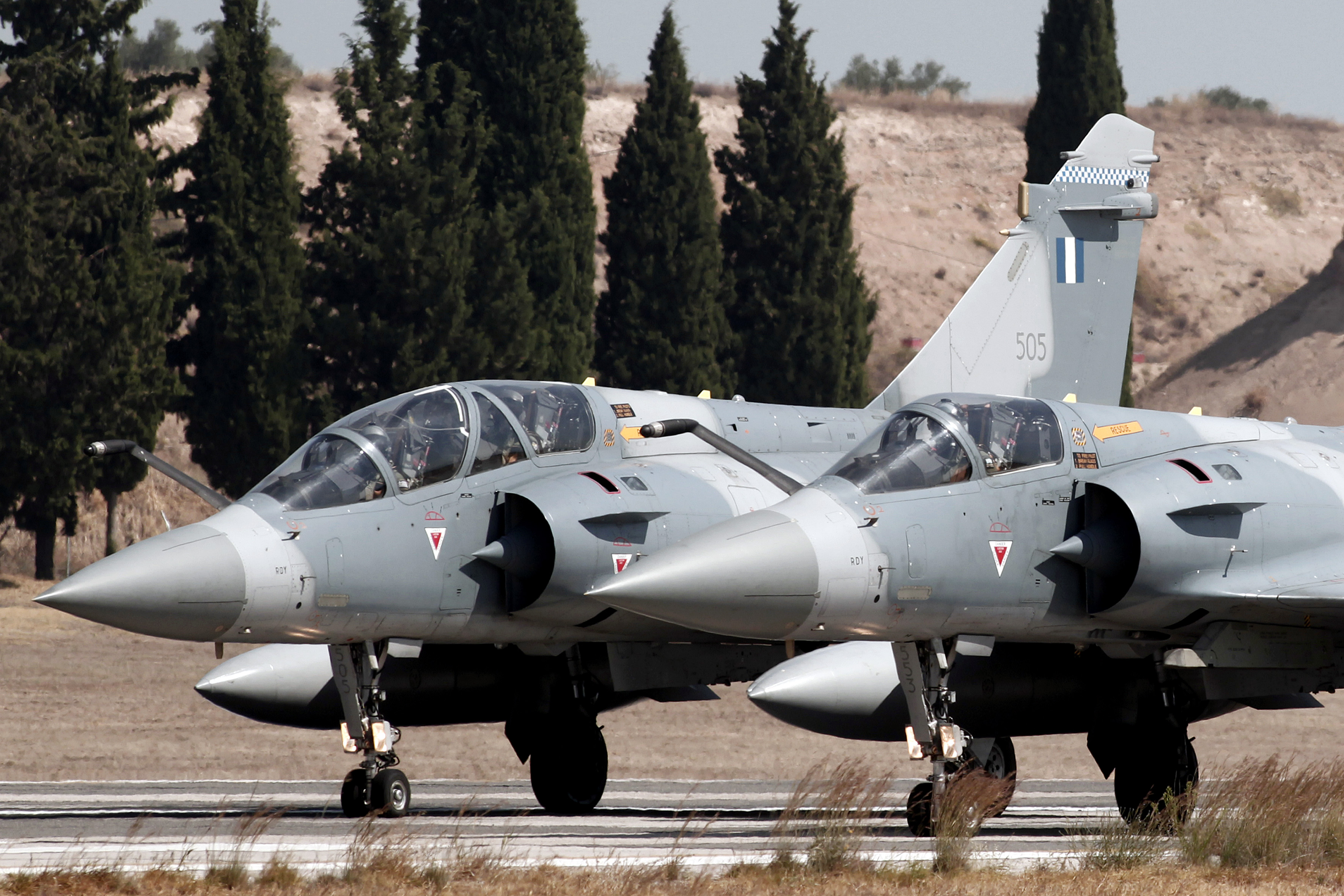 Greek Mirage 2000-5 crashes north of Skyros island, pilot dead