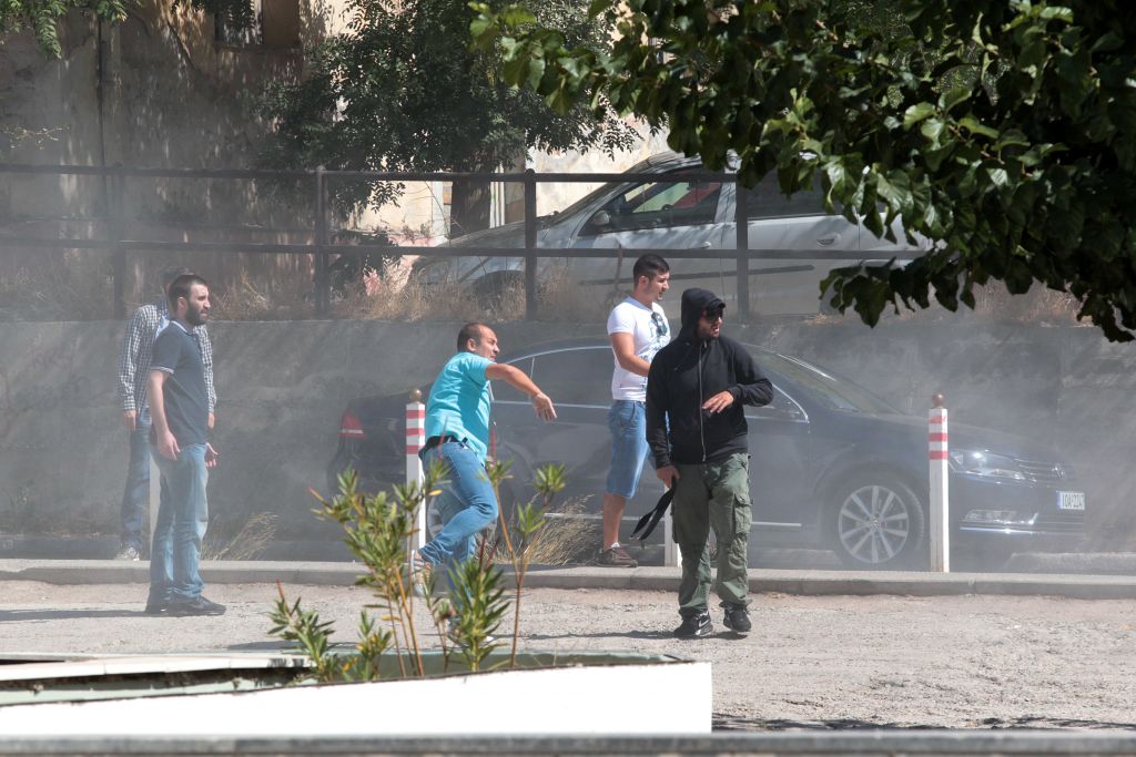 Ένταση μεταξύ οπαδών στη Λεωφόρο Αλεξάνδρας