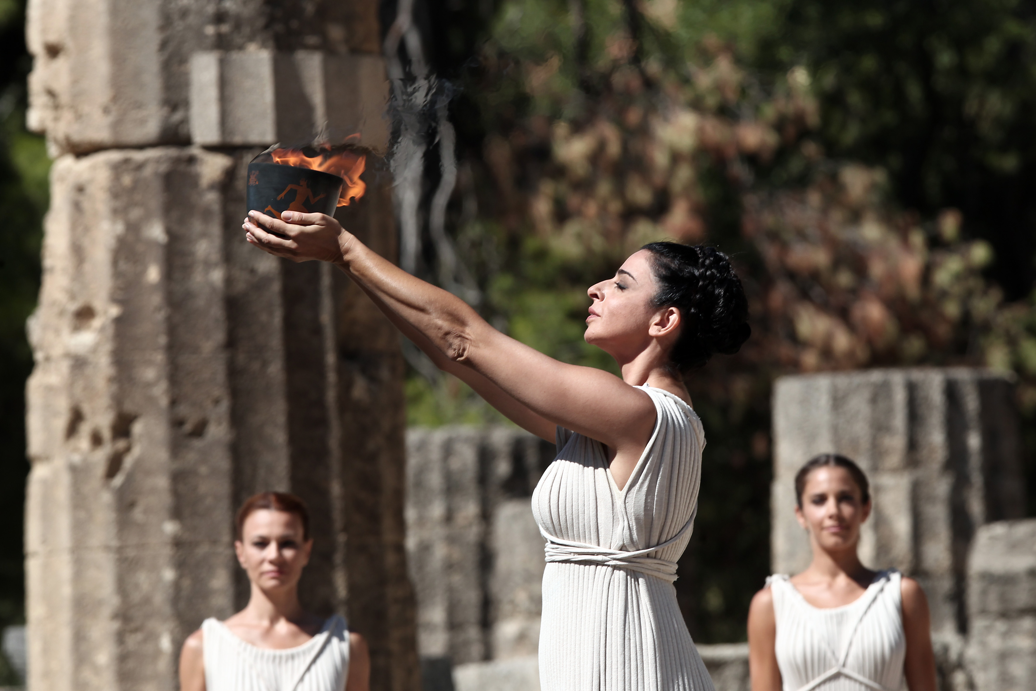 Ολοκληρώθηκε η τελετή αφής της Ολυμπιακής Φλόγας για τους χειμερινούς αγώνες