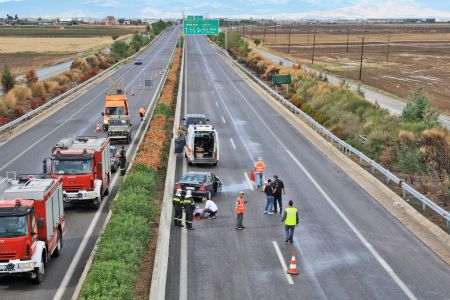 Δυστύχημα με όχημα της Στρατονομίας – Ενας επιβαίνων νεκρός