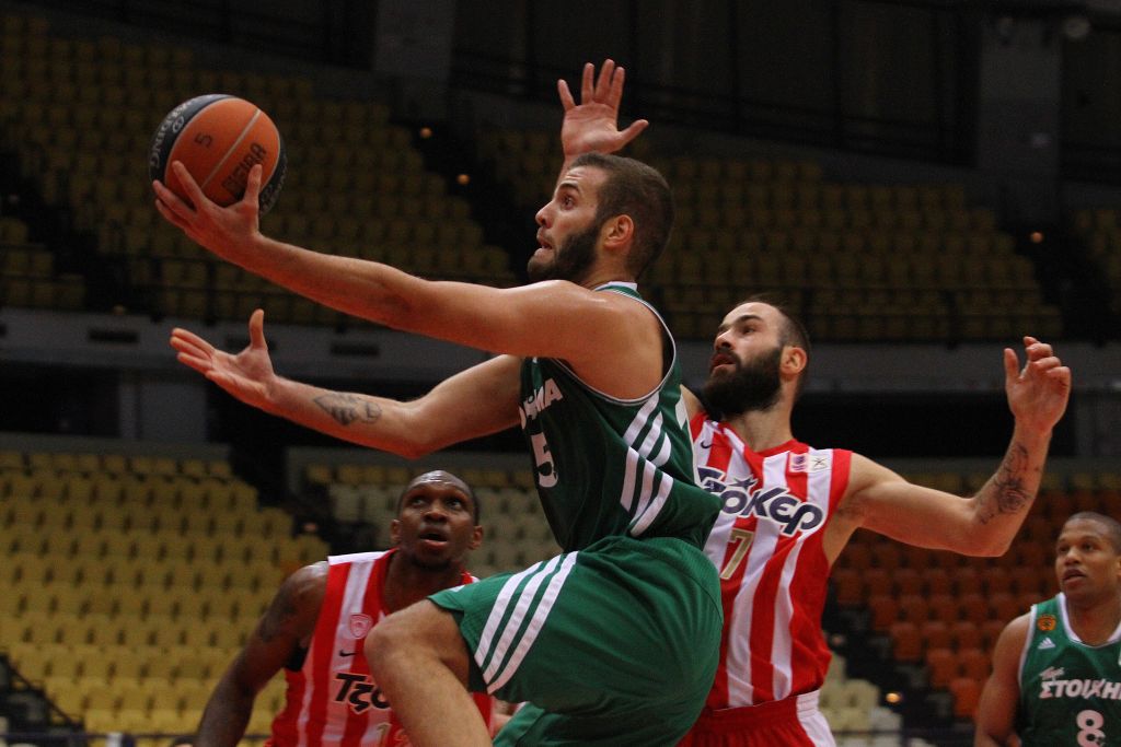 Μπάσκετ – α΄ τελικός πλέι-οφ: Παναθηναϊκός – Ολυμπιακός 59 – 56