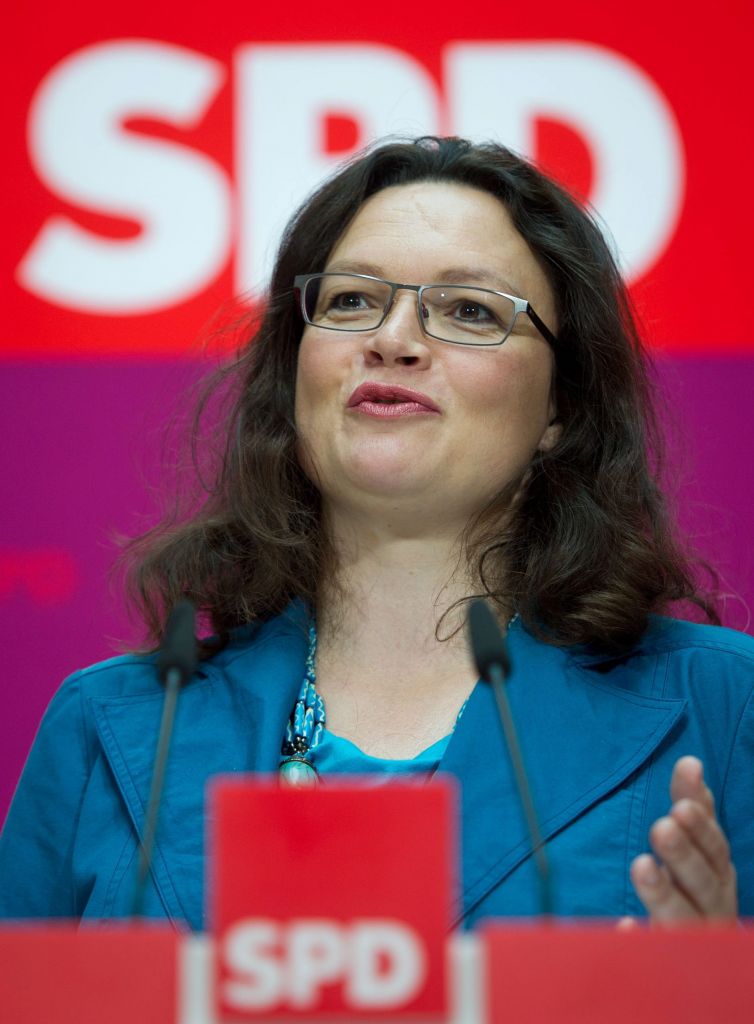 Γερμανία: Αντρέα Νάλες στο τιμόνι του SPD