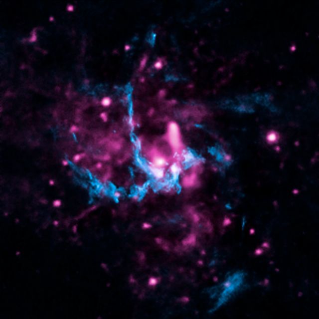 «Συντριβάνια» αερίων… εξορίζονται από τον Γαλαξία